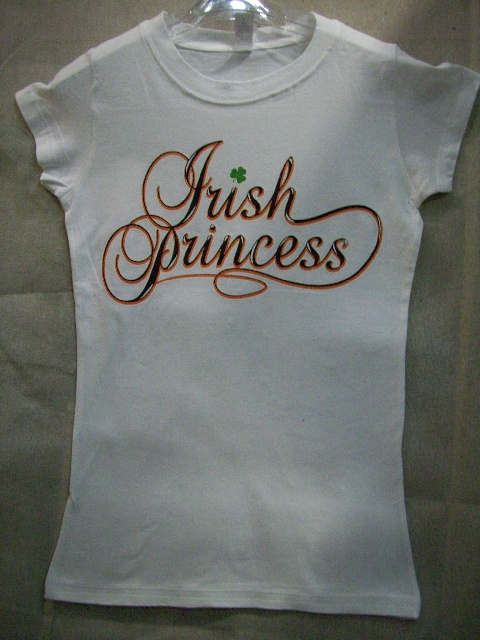 6 pc Irish Princess t-shirts SPT1877